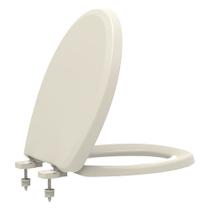 Assento universal oval evolution biscuit soft close pp