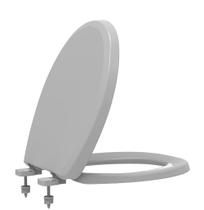 Assento universal oval evolution cinza soft close pp tupan Assento universal oval evolution cinza soft close pp tupan