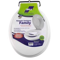 Assento Vaso Sanitário Tampa Bacio Redutor Infantil E Adulto Cor Branco Family Cipla