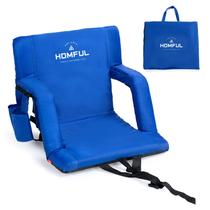 Assentos dobráveis para estádio HOMFUL com apoio de braço e encosto