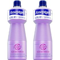 Asseptgel Zerobac 1L Lavanda Start 02 unidades Asseptgel Zerobac 1L Lavanda Start 02 unidades