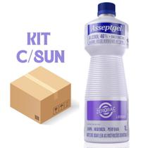Asseptgel Zerobac 1L Lavanda Start 08 unidades