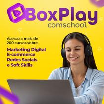 Assinatura Box Play - 1 ano - Mais de 200 cursos de Marketing Digital e Ecommerce