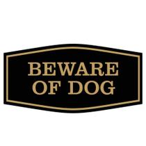 Assine All Quality Fancy Beware of Dog Ware/Dog ABS Plastic