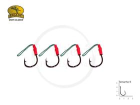 Assist Hook Lizard 0,50mm - Anzol Chinu 9 - Para Light Jig Assist Hook Lizard 0,50mm - Anzol Chinu 9 - Para Light Jig