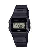 Assista à série Casio F-91WB digital para homens com alarme e data