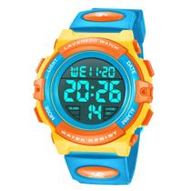 Assista a um ALPS Kids Boys 3-12 anos digital analógico 50m à prova d'água