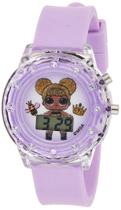Assista Accutime L.O.L. Surprise! Quartzo digital roxo para crianças