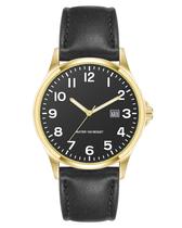 Assista Amazon Essentials Easy to Read Gold-Tone para homens