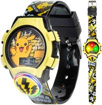 Assista ao Accutime Pokémon Kids Pikachu Digital Light-Up
