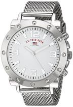 Assista ao U.S. Polo Assn. Prata analógica masculina de quartzo US8815 Assista ao U.S. Polo Assn. Prata analógica masculina de quartzo US8815