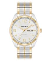 Assista Armitron Men's Day-Date com pulseira de expansão 50m WR