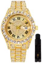 Assista HUNRUY Hip Hop Iced-Out Bling Diamond Luxury para homens Assista HUNRUY Hip Hop Iced-Out Bling Diamond Luxury para homens