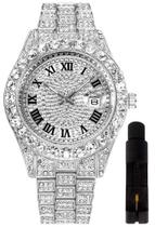 Assista HUNRUY Hip Hop Iced-Out Bling Diamond Luxury para homens Assista HUNRUY Hip Hop Iced-Out Bling Diamond Luxury para homens
