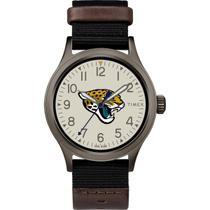 Assista Timex NFL Clutch Jacksonville Jaguars para homens