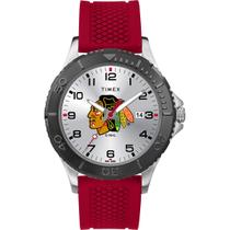 Assista Timex NHL Gamer Chicago Blackhawks para homens