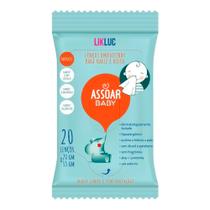 Assoar Baby Lenços Umedecidos para Nariz e Rosto LikLuc 20 Unidades