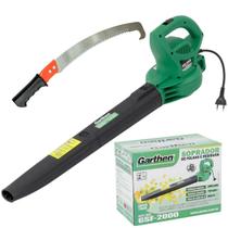 Assoprador De Folhas Gramas Residuos Jardim Eltrico 2000w Potente GARTHEN