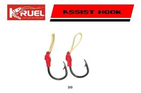 Asssit Hook Kruel - Anzol 3/0-250lbs - Para Jigs - C/ Kevlar Asssit Hook Kruel - Anzol 3/0-250lbs - Para Jigs - C/ Kevlar