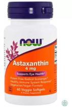 Astaxanthin Astaxantina Importada Now 4mg 60 Cápsulas - NOW FOODS