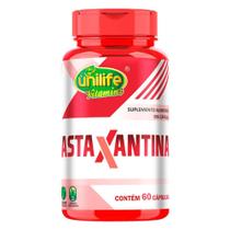 Astaxantina 400mg Vegan 60 Cáps. Unilife