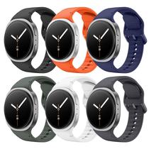 Astorgos Kit com 6 Pulseiras de Silicone para Galaxy Watch 8 4046 mm