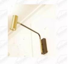 Astraled Arandela Led 5w 3000k Kastra Pt/dr Ad-4063