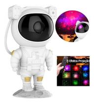 Astronauta Luminária Projetor De Luz Estrela Galáxia Nebulosa