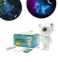 Astronauta Projetor Galaxias Com Bluetooth Musicas Decoração Projeção Universo