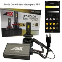 Asx led color h7 12-24v 100w 9000 lm sync premium cambus