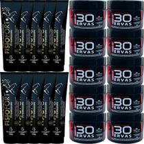 Atacado 10 Gel 30 Ervas Power + 10 Pomada Fisiofort Premium