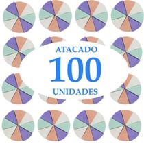 Atacado 100 un Esponjas tipo Pizza 8 Partes Atacado 100 un Esponjas tipo Pizza 8 Partes