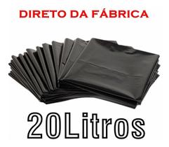 Atacado 500 Unidades Saco De Lixo 20 Litros Resistente