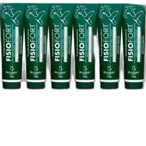 Atacado 6 Gel 30 Ervas Power 300G + 6 Pomada Fisiofort 150G