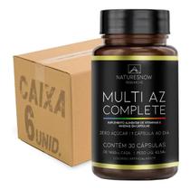 Atacado 6x Multivitaminico Multi Az Complete 30 Caps - Natures Now
