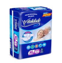 Atacado Barato Fralda Geriátrica Vip Noturna Tam XG 92 Unidades Atacado Barato Fralda Geriátrica Vip Noturna Tam XG 92 Unidades