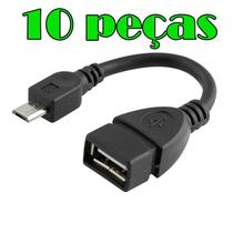 atacado Cabo otg micro usb 10 peças promocional