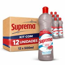 Atacado Com 12 Limpador Removedor Suprema 6 Em 1 Multiuso 500ml Limpeza Pesada Desengordurante kit Econômico Atacado Com 12 Limpador Removedor Suprema 6 Em 1 Multiuso 500ml Limpeza Pesada Desengordurante kit Econômico