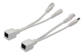 Atacado Kit 19 Pares Cabo Adaptador Poe Injetor + Separador