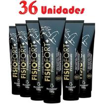 Atacado Revenda 36 Pomada Premium 150 g Pomada FisioFort Preta - Bio Instinto