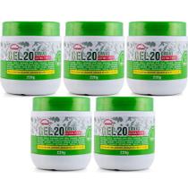 Atacado Revenda 5 Gel 20 Ervas Extra Forte Rhenuks 220g