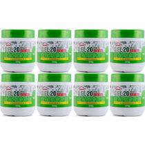 Atacado Revenda 8 Gel 20 Ervas Extra Forte Rhenuks 220g