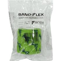 Atadura 5 cm verde com desenho anti lambedura band-flex autoadesiva para animais Atadura 5 cm verde com desenho anti lambedura band-flex autoadesiva para animais