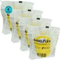 Atadura 5cm Amarela Band-FlexAutoadesiva Para Animais Farex Kit Com 4