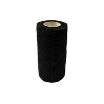Atadura Bandagem Adesiva Flexível de Latex 10cm X 4.5m Preto Hoppner