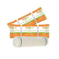 Atadura Crepom Faixa Bandagem Elástica 20cmx1.2m Kit 12 Un