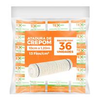 Atadura De Crepom 10CM 13 Fios 36 Unidades