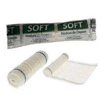 Atadura de Crepom 13 Fios 12cmx1,80m - Pacote c/ 12 unidades