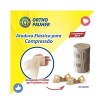 Atadura Elástica De Alta Compressão 10cmX1,3m Sem Marca 1 Unidade Atadura Elástica De Alta Compressão 10cmX1,3m Sem Marca 1 Unidade