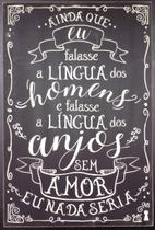 Atcus Box Ainda Que Eu Falasse 40x60 Bx128